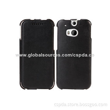Flip PU Leather Heat Setting Cases for HTC One 2 M8, Different Colors are Available